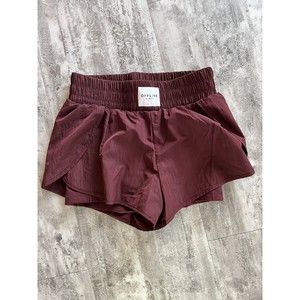 Offline By Aerie Shorts in Burgundy size M